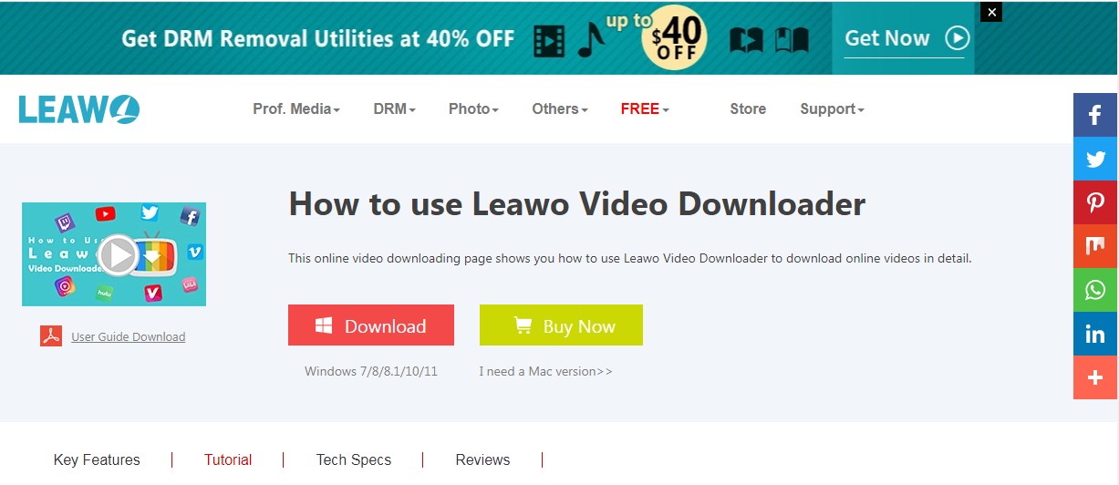 Leawo Downloader