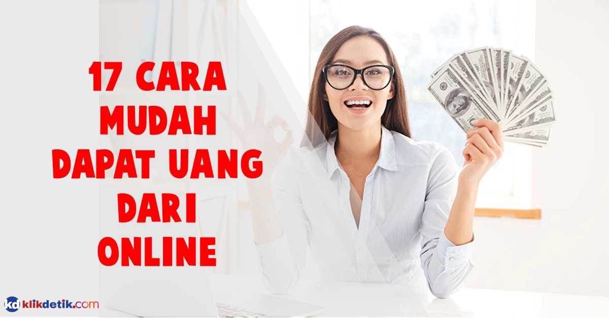 Ilustrasi cara dapat uang online