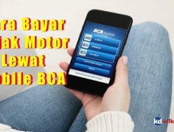 Cara Bayar Pajak Motor Lewat Mobile Banking BCA
