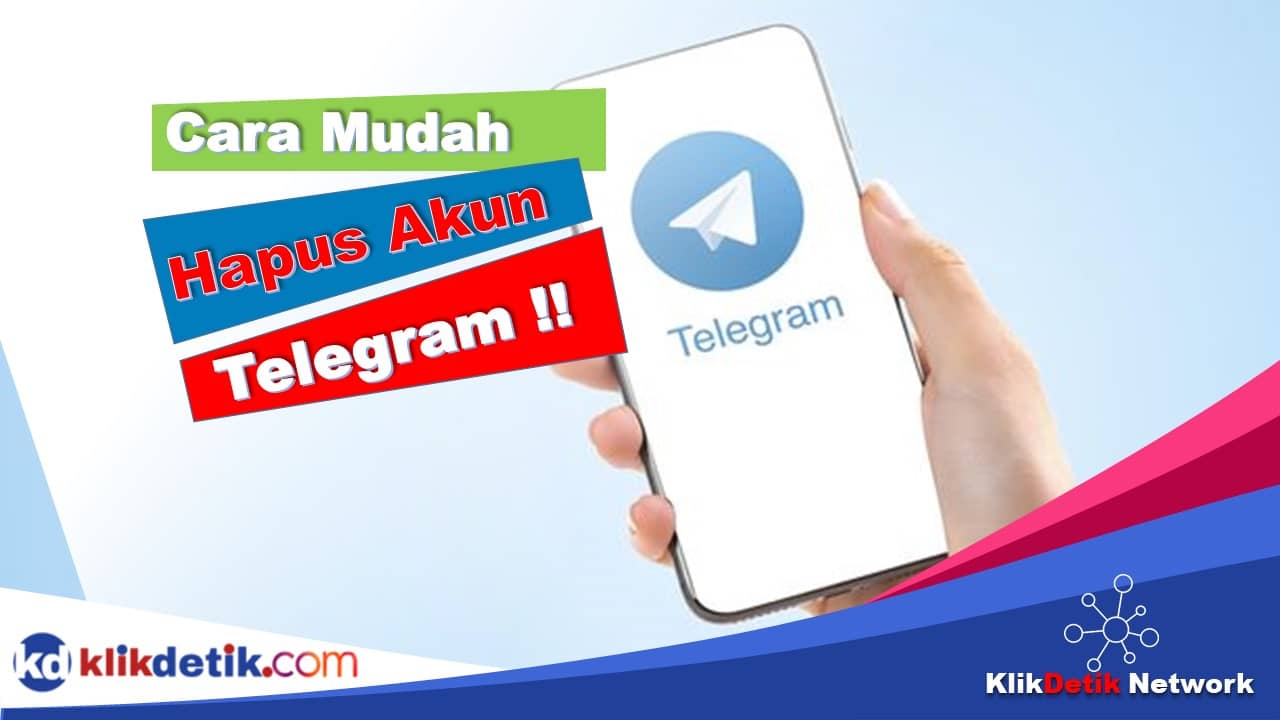 cara menghapus akun Telegram