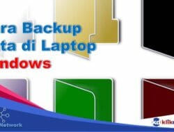 Cara Backup Data di Laptop Windows 7 8 dan 10