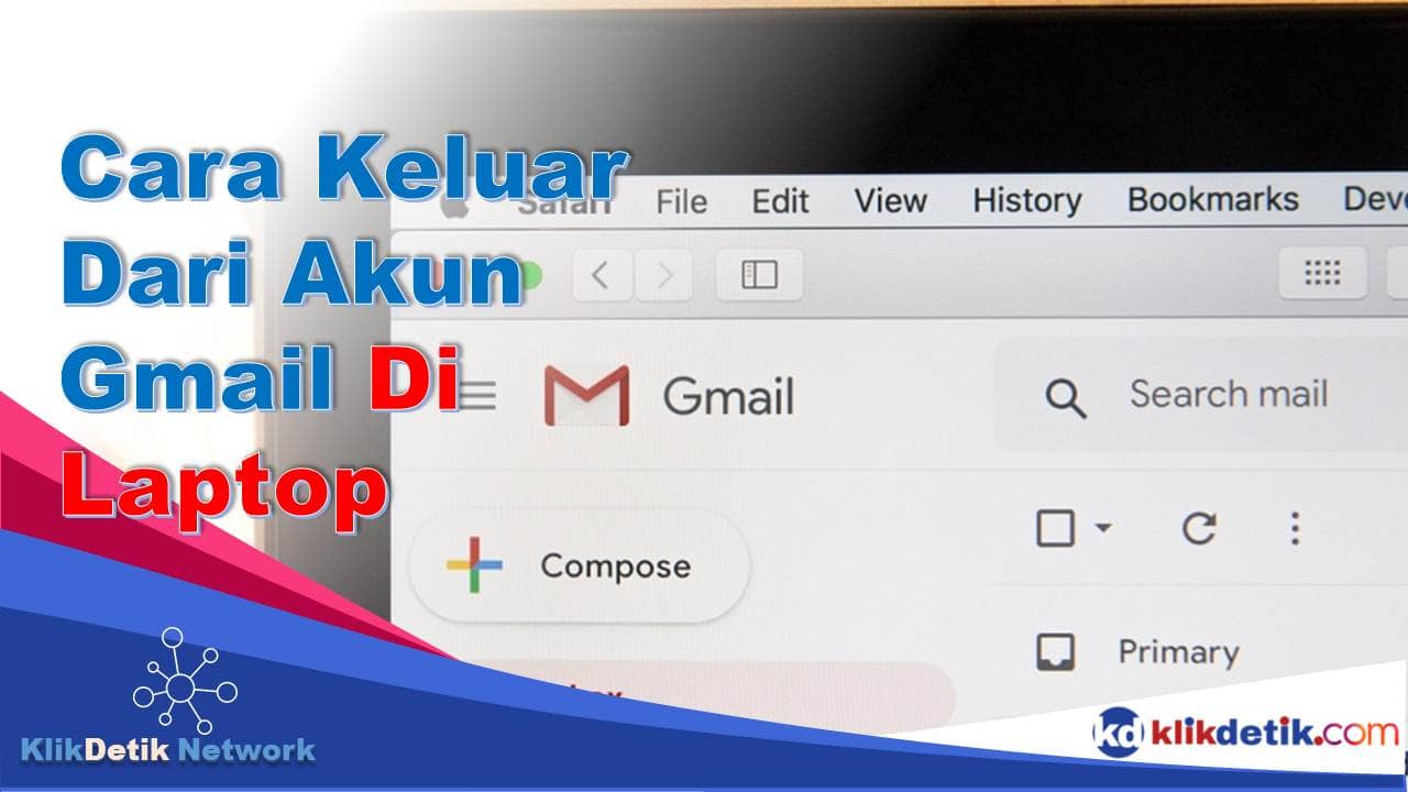 Cara Keluar Akun Gmail Di Laptop