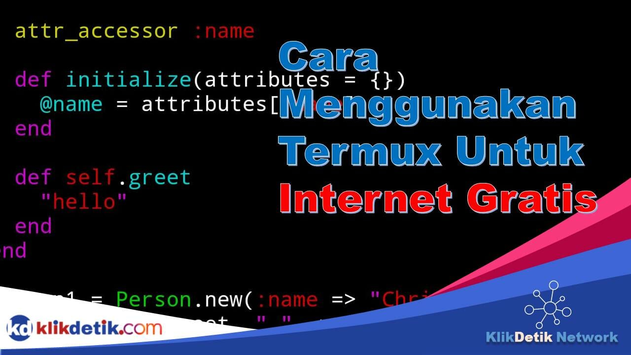 Cara Menggunakan Termux Untuk Internet Gratis