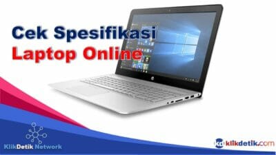 Cek Spesifikasi Laptop Online