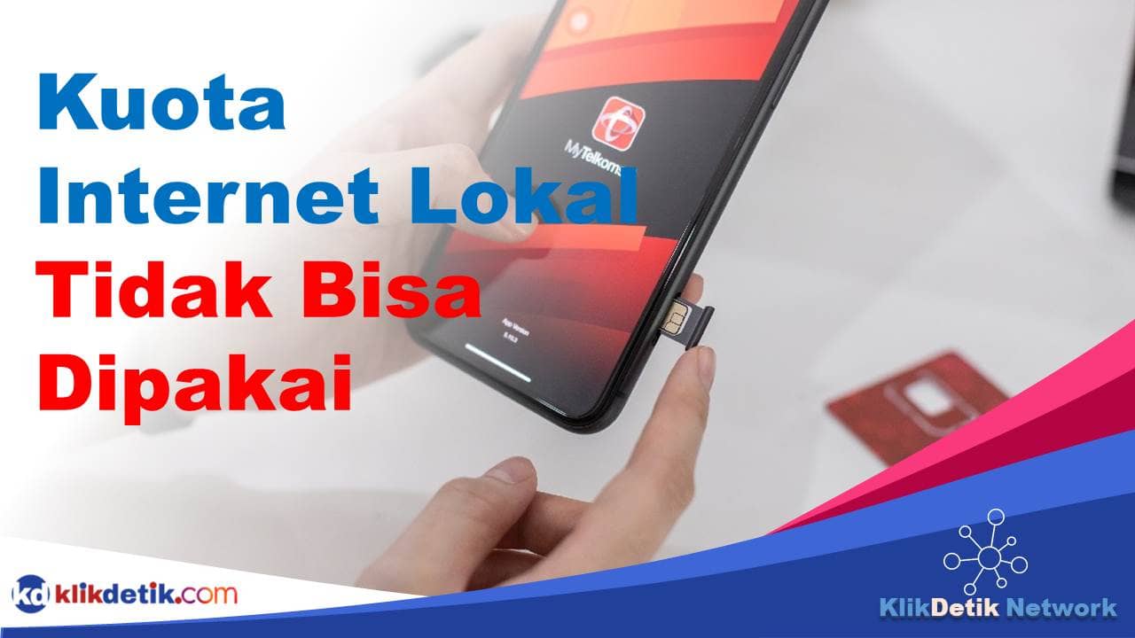 Kuota Internet Lokal Tidak Bisa Dipakai