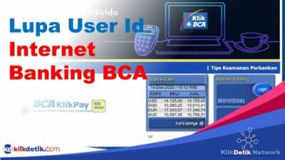 Lupa User Id Internet Banking BCA