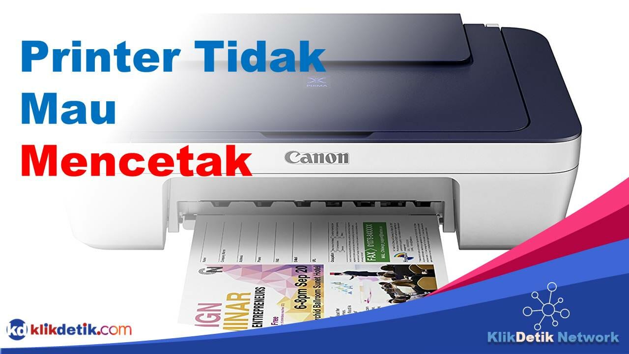 Printer Tidak Mau Mencetak