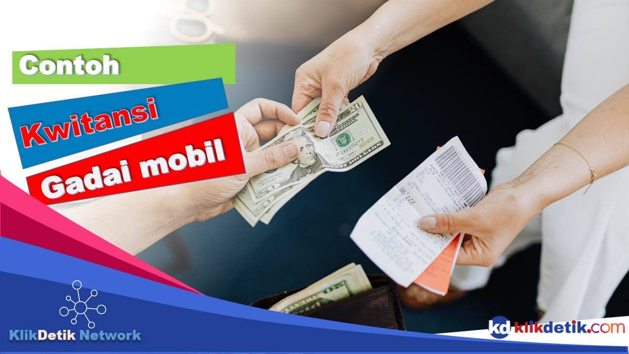 contoh kwitansi gadai mobil