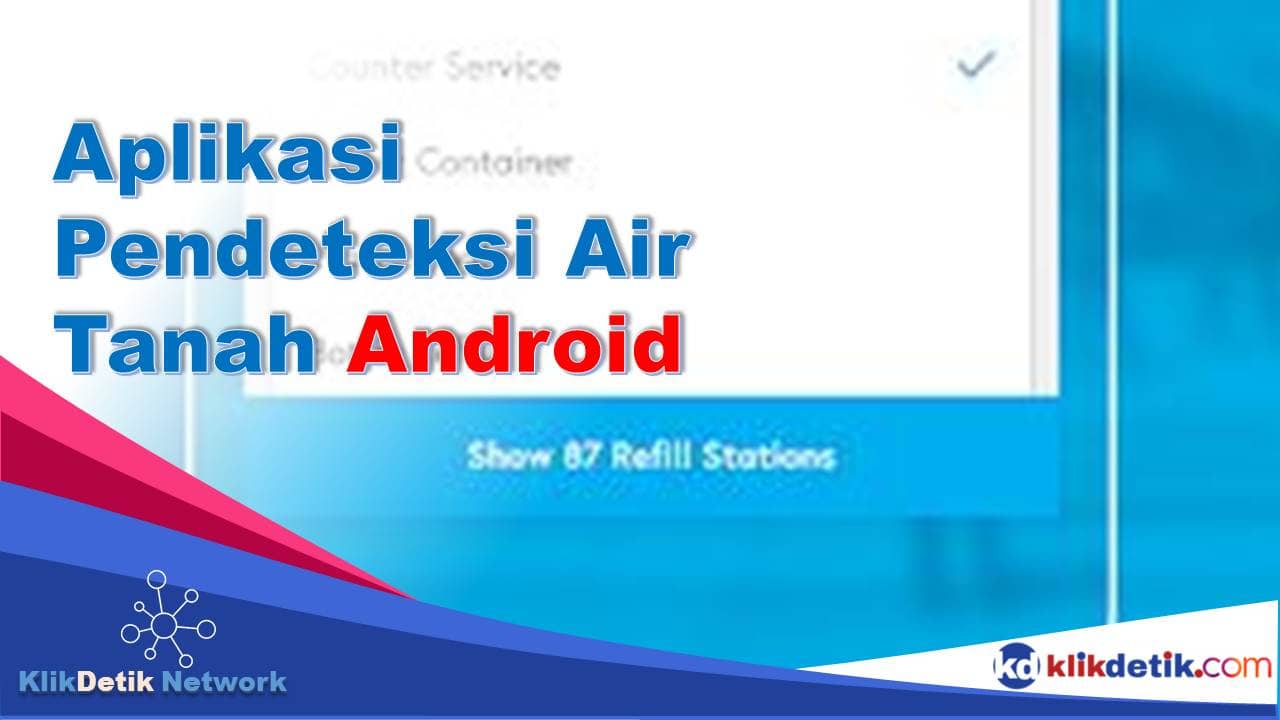 Aplikasi Pendeteksi Air Tanah Android