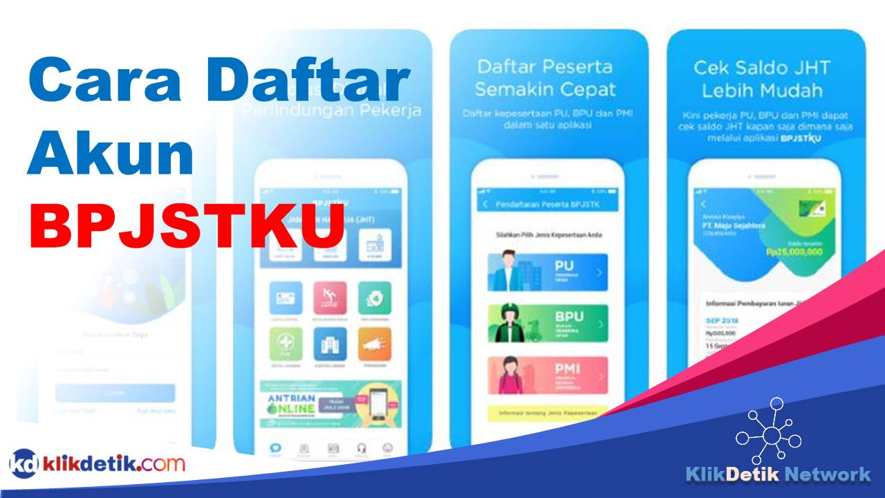 Cara Daftar Akun BPJSTKU lengkap langkah demi langkah