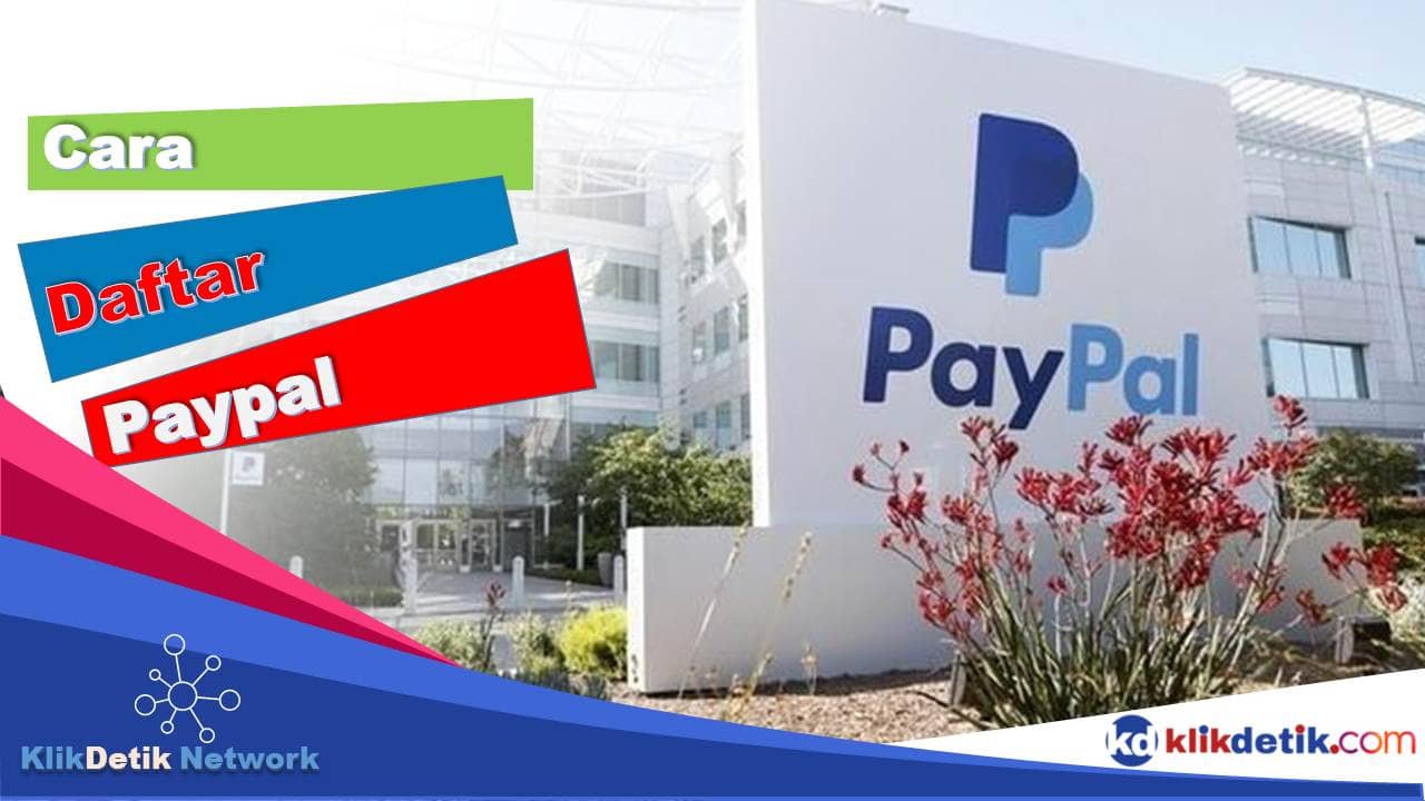 Cara Daftar Paypal