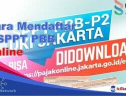 Cara Mendaftar e-SPPT PBB Online Jakarta