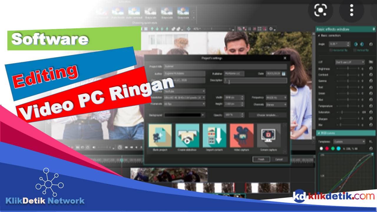 Software Editing Video PC Ringan