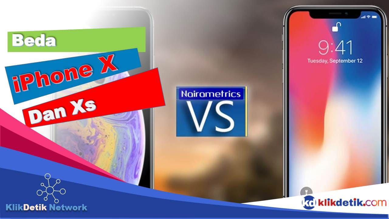 Beda iPhone X dan XS