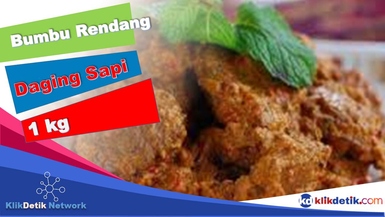 Bumbu Rendang Daging Sapi 1 kg