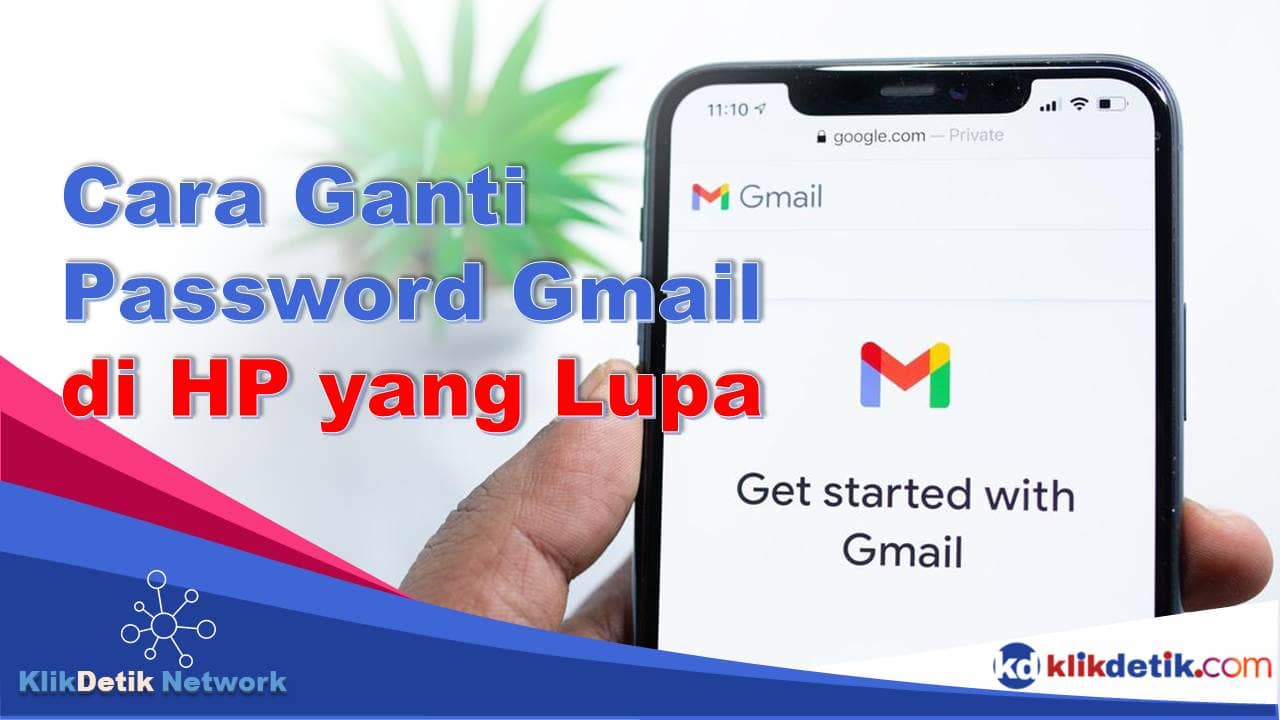 Cara Ganti Password Gmail di HP yang Lupa