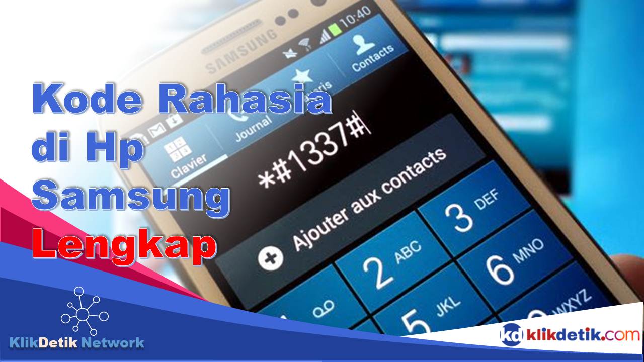 Kode rahasia samsung untuk jaringan