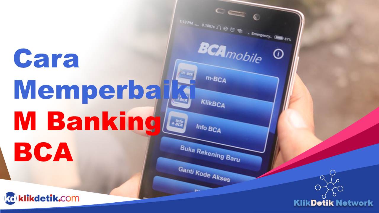 Cara Memperbaiki M Banking BCA