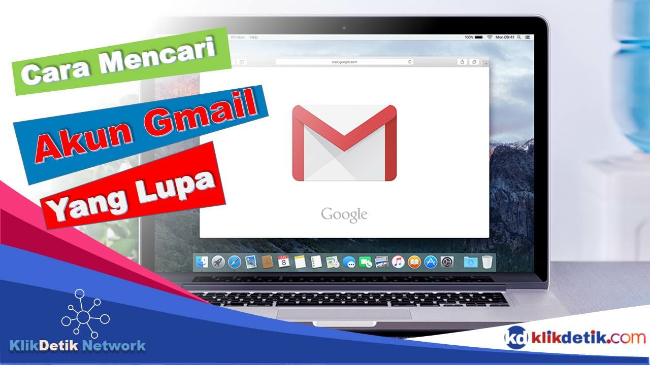 Cara mencari akun Gmail yang lupa