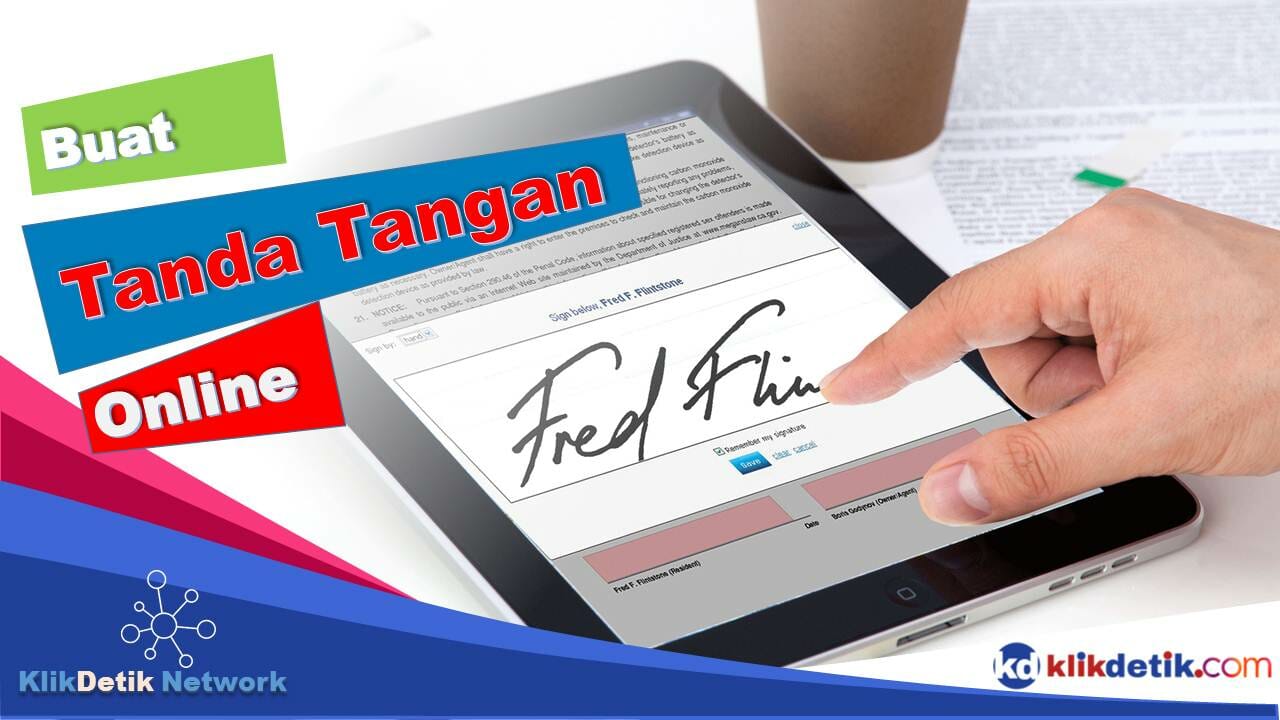 Buat Tanda Tangan Online