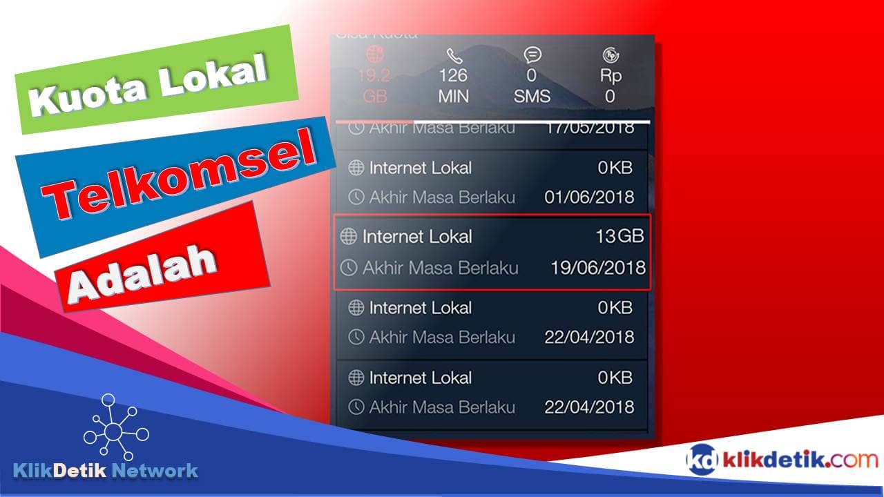 Kuota Lokal Telkomsel Adalah