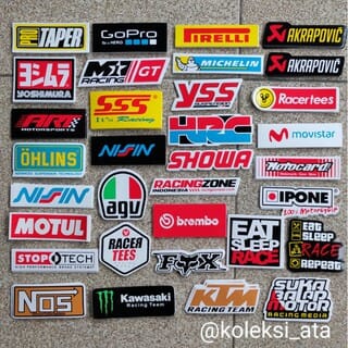 Stiker Tulisan Motor 