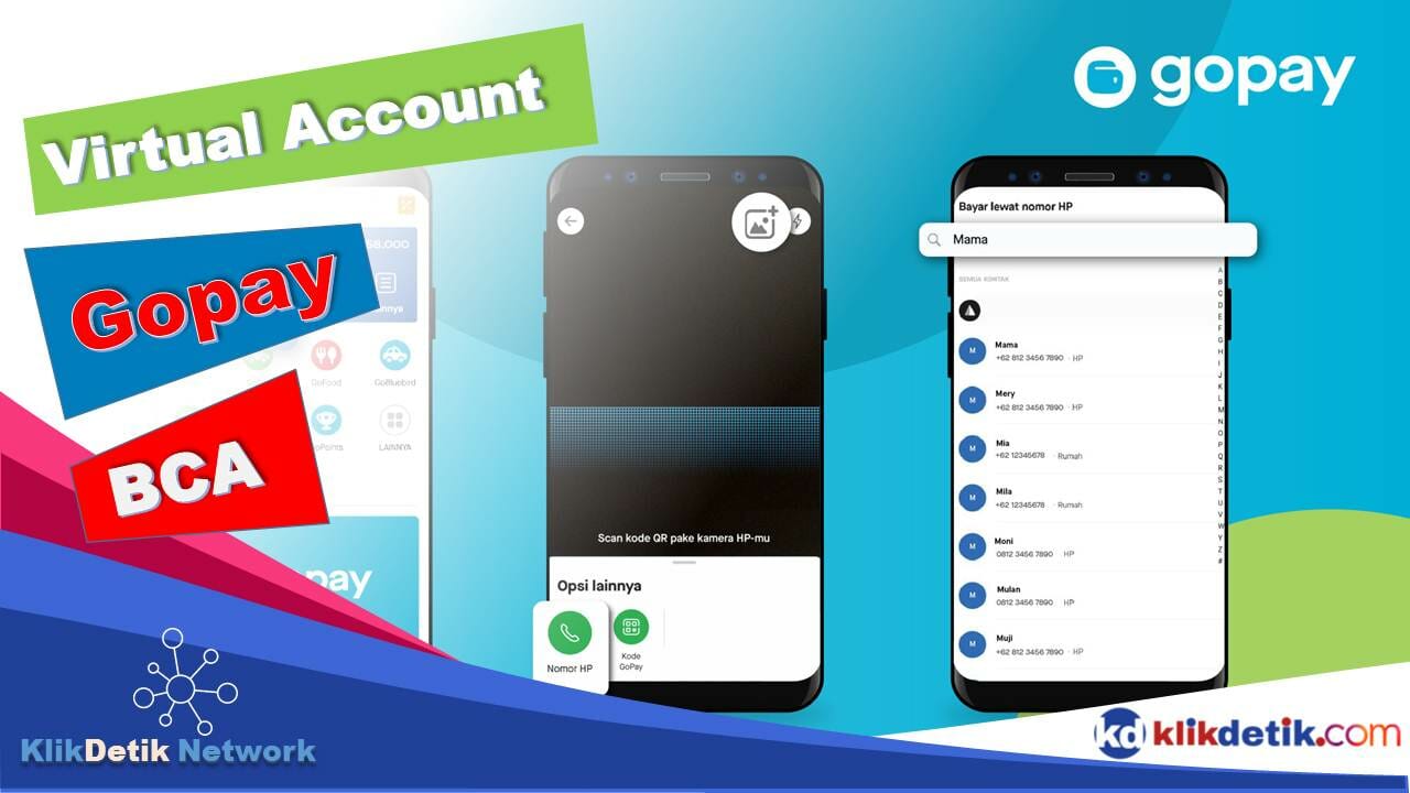 Virtual Account Gopay BCA