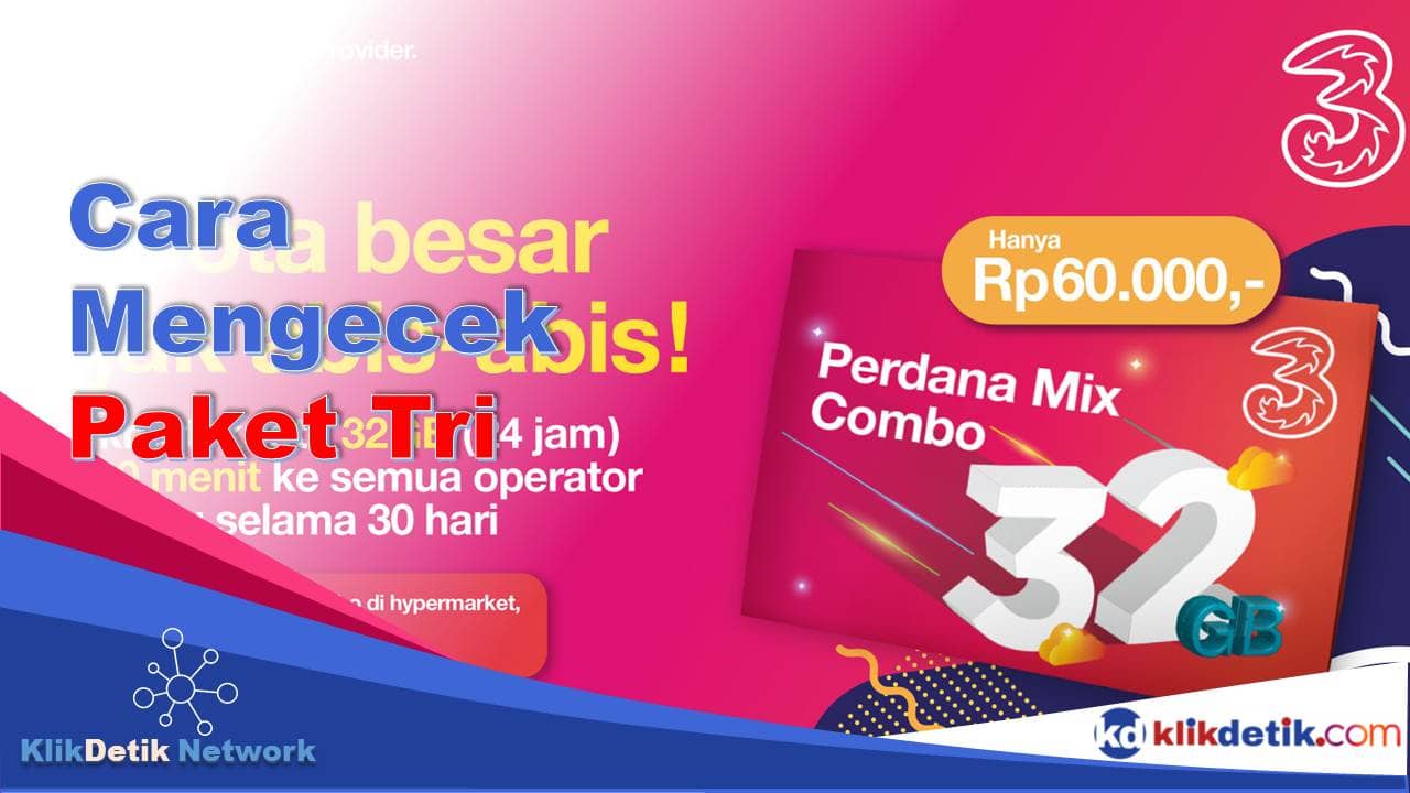 Cara Mengecek Paket Tri