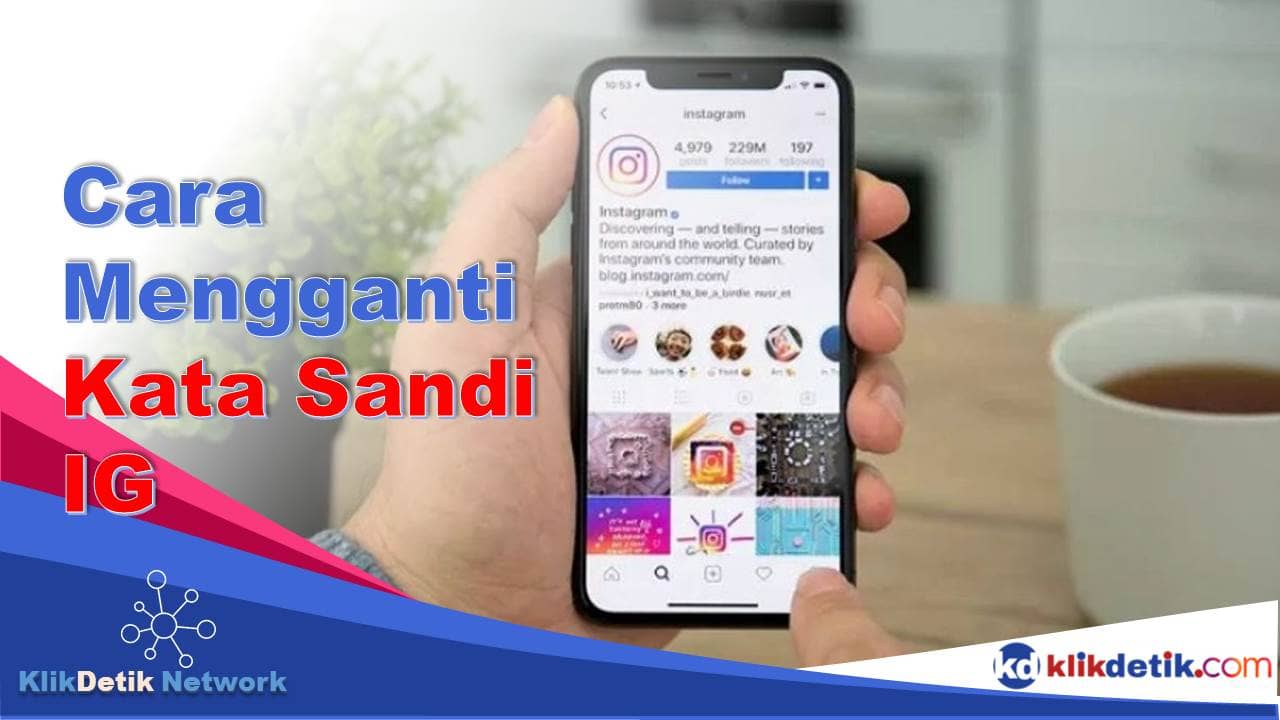 Cara Mengganti Kata Sandi IG