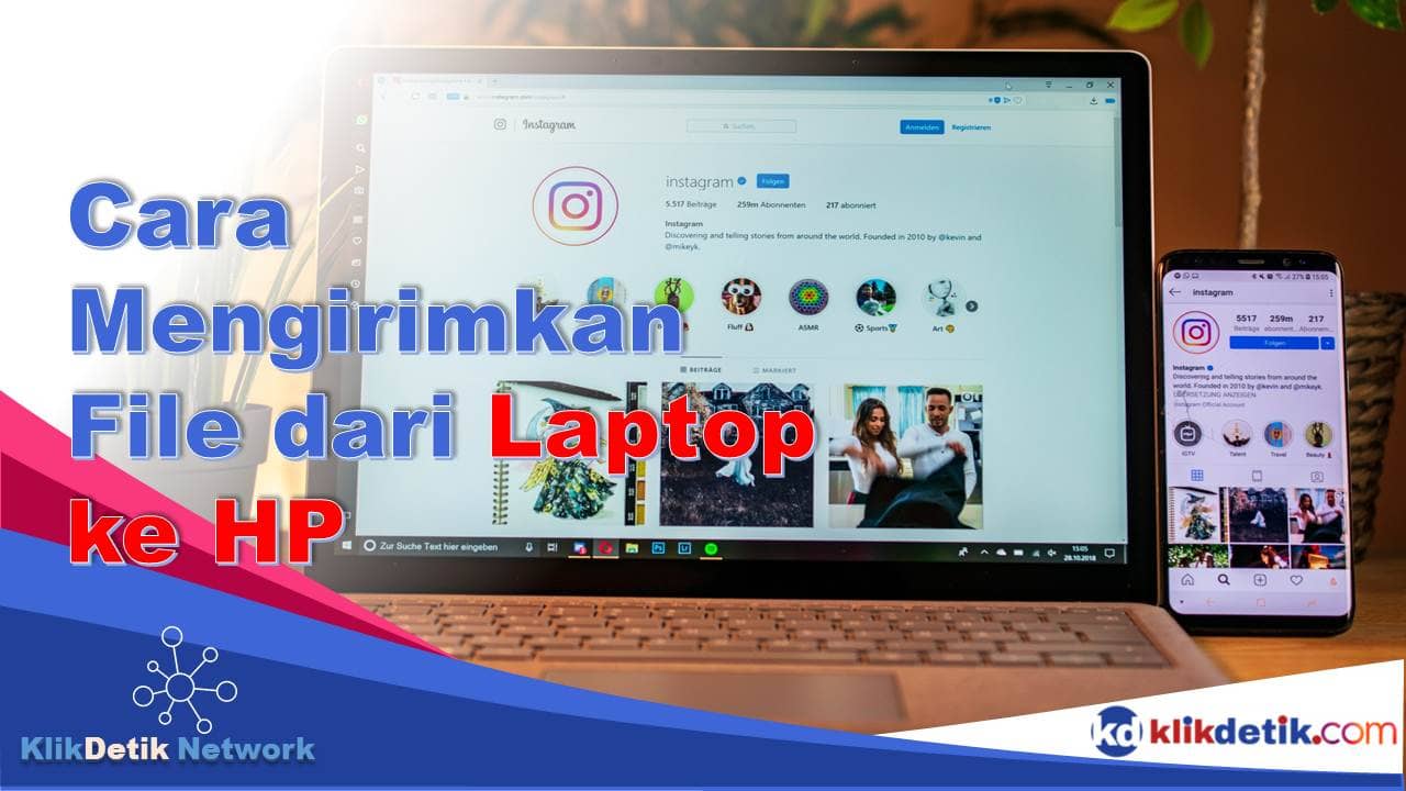 Cara Mengirimkan File dari Laptop ke HP