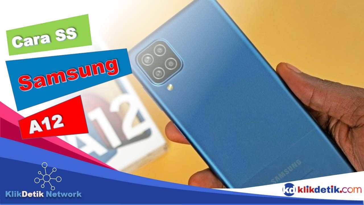 Cara SS HP Samsung A12