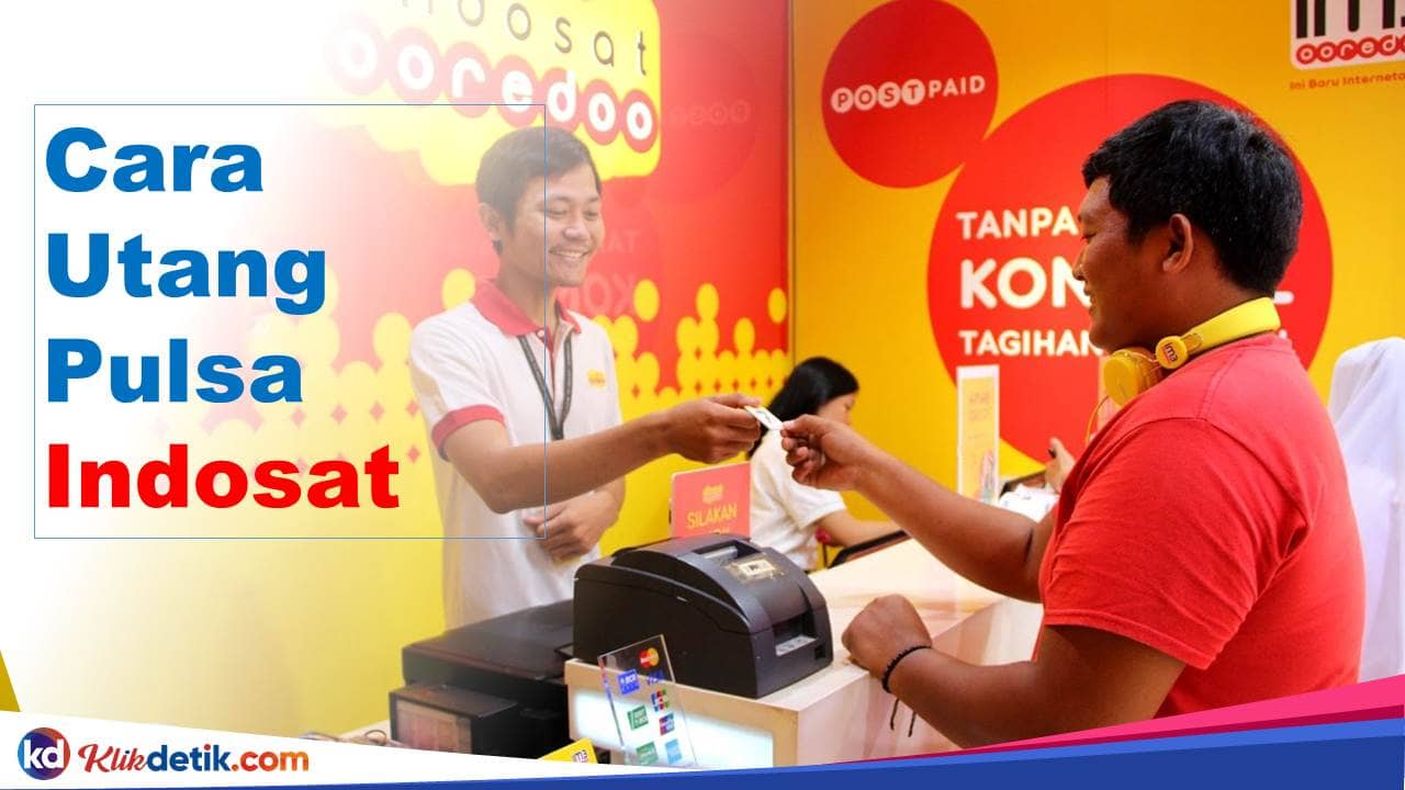 Cara Utang Pulsa Indosat