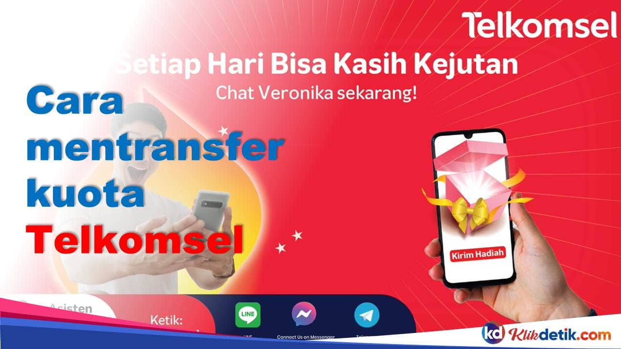 Cara mentransfer kuota Telkomsel