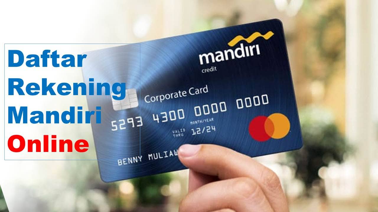 Daftar Rekening Mandiri Online