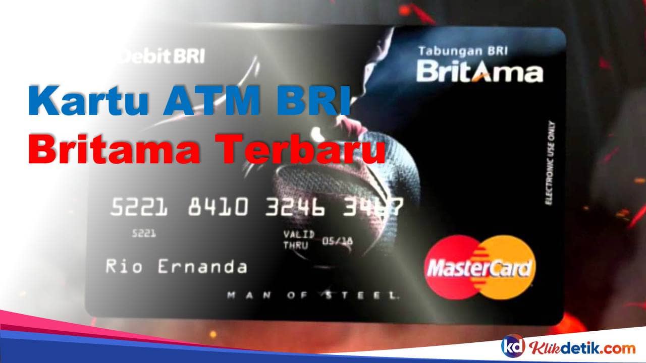 Kartu ATM BRI Britama Terbaru