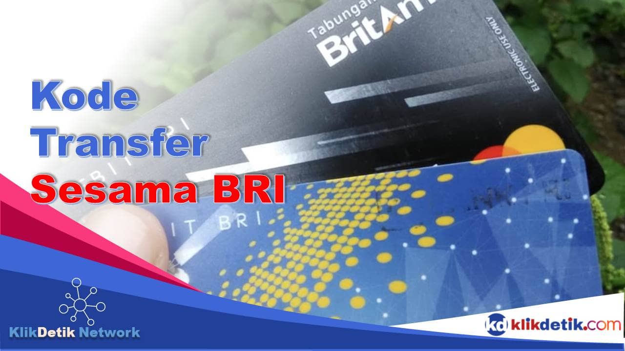 Kode Transfer Sesama BRI