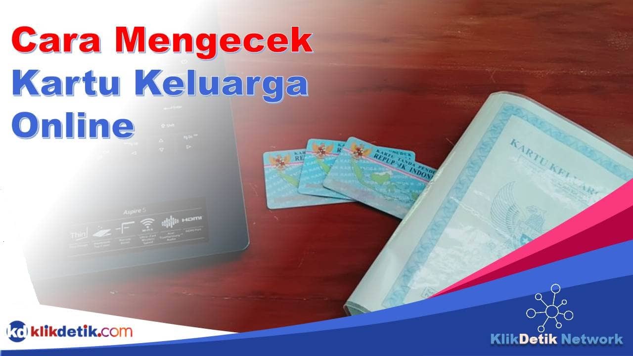 cara mengecek kartu keluarga online