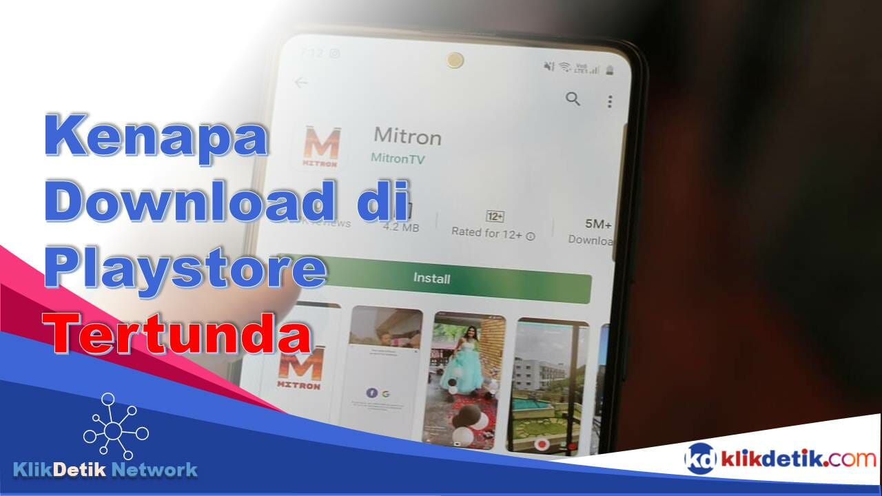 kenapa download di playstore tertunda