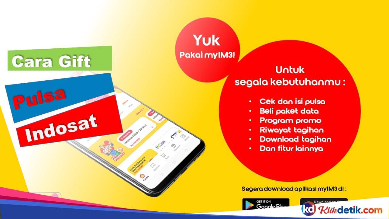 Cara Gift Pulsa Indosat