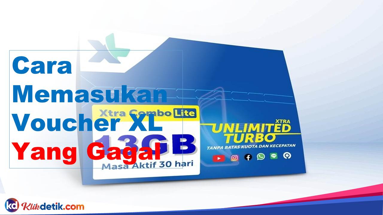 Cara Memasukan Voucher XL Yang Gagal