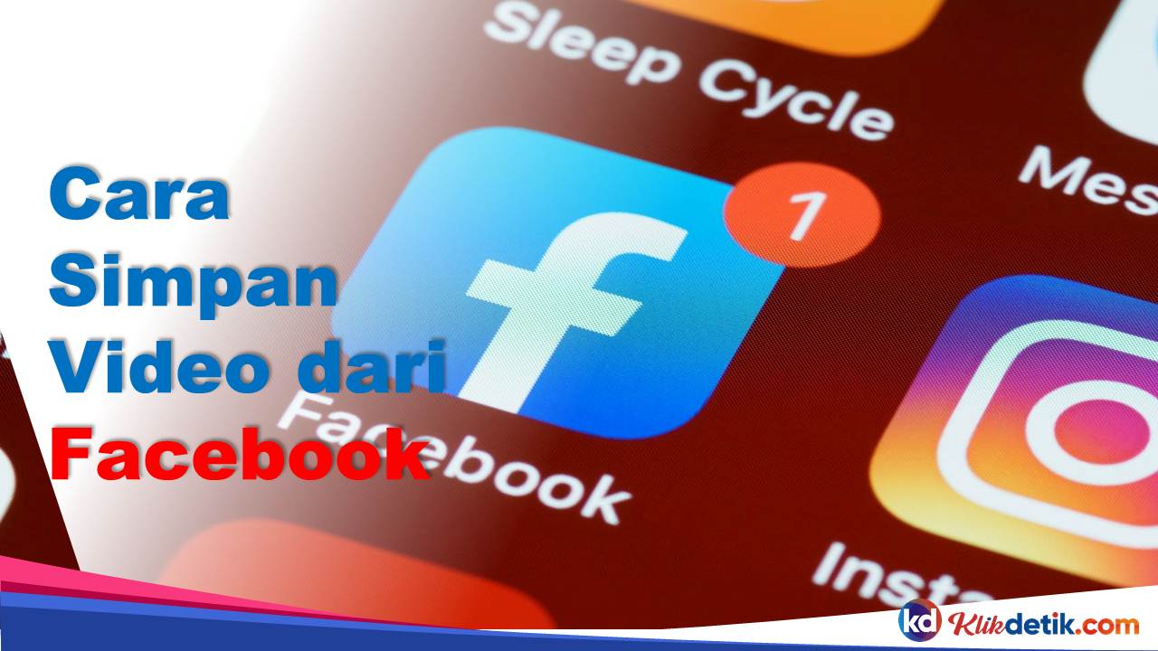 Cara Simpan Video dari Facebook