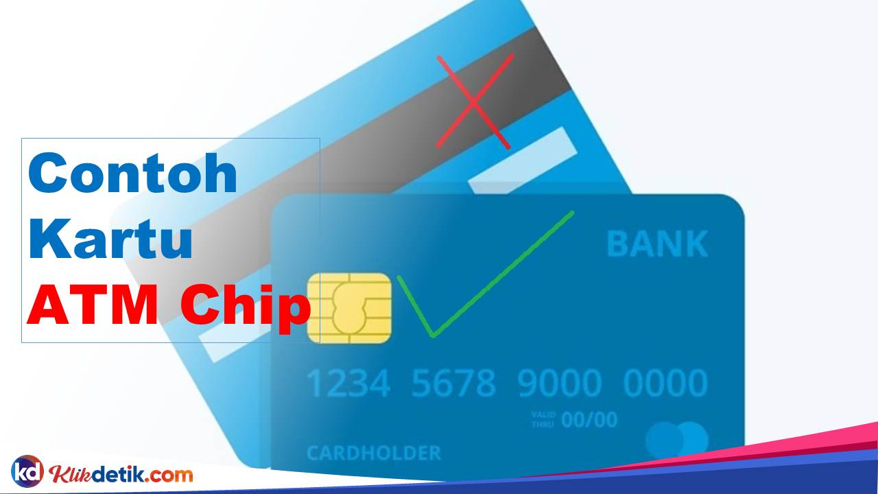 Contoh Kartu ATM Chip