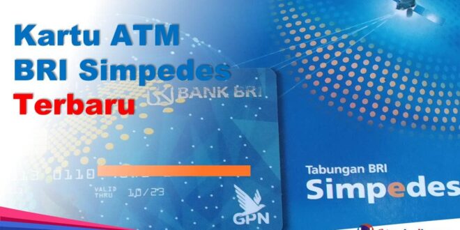 Kartu ATM BRI Simpedes Terbaru