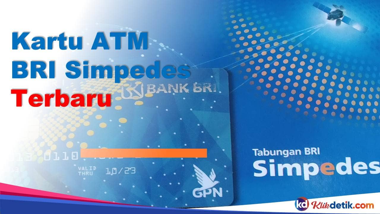 Kartu ATM BRI Simpedes Terbaru