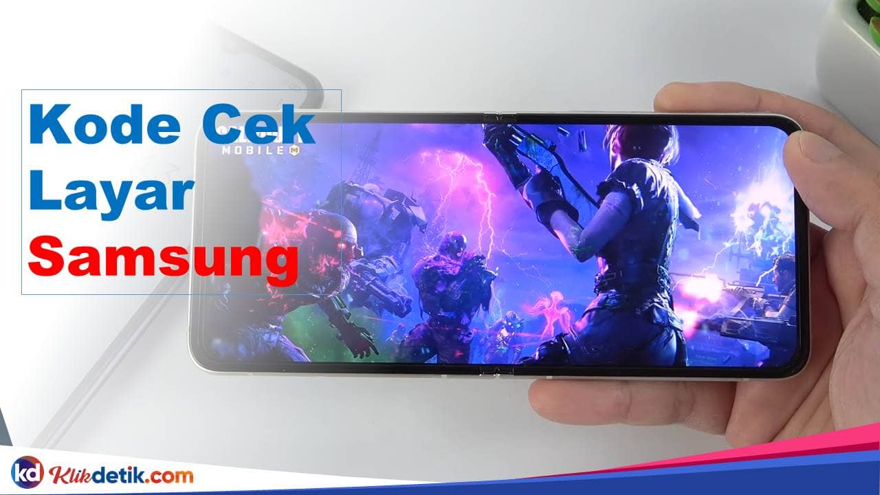 Kode Cek Layar Samsung