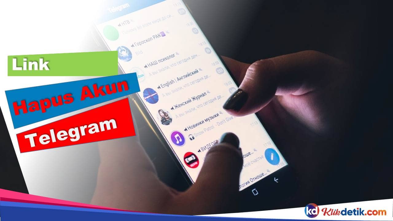 Link Hapus Akun Telegram