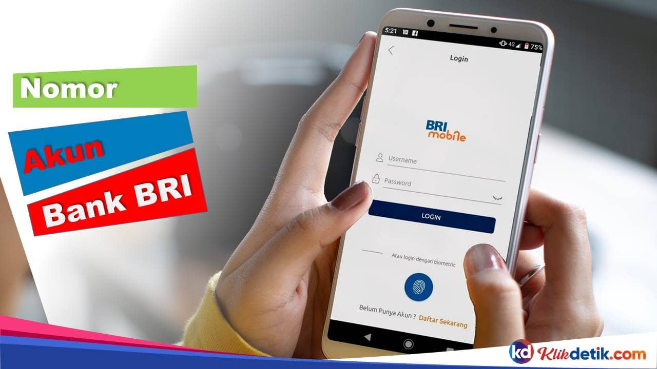 Nomor Akun Bank BRI