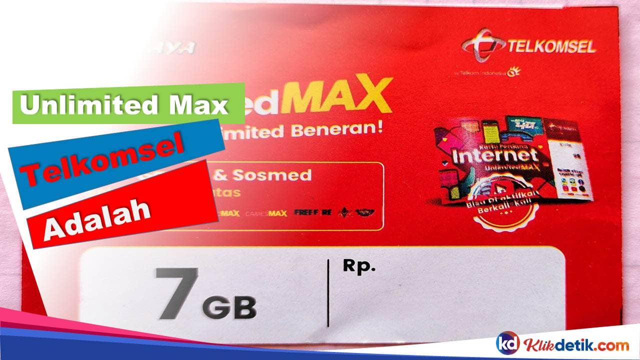 Unlimited Max Telkomsel Adalah