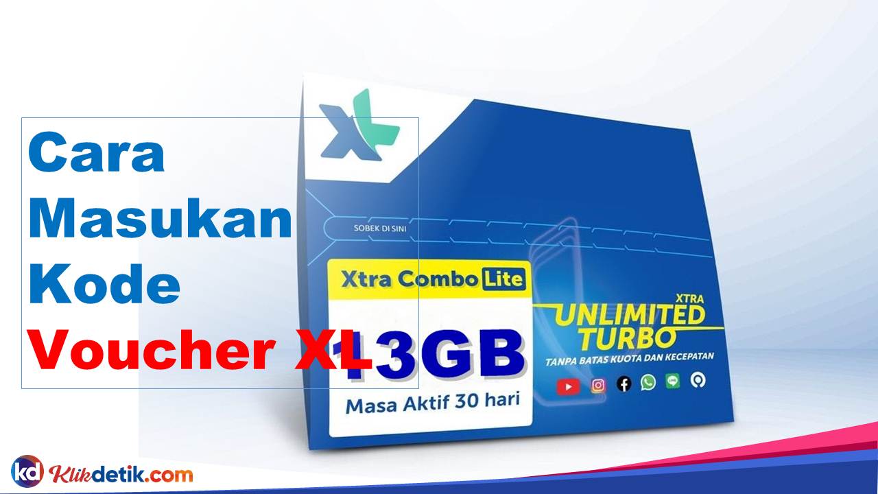 Cara Masukan Kode Voucher XL