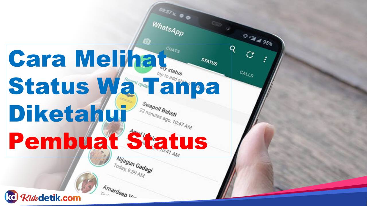 Cara Melihat Status Wa Tanpa Diketahui Pembuat Status